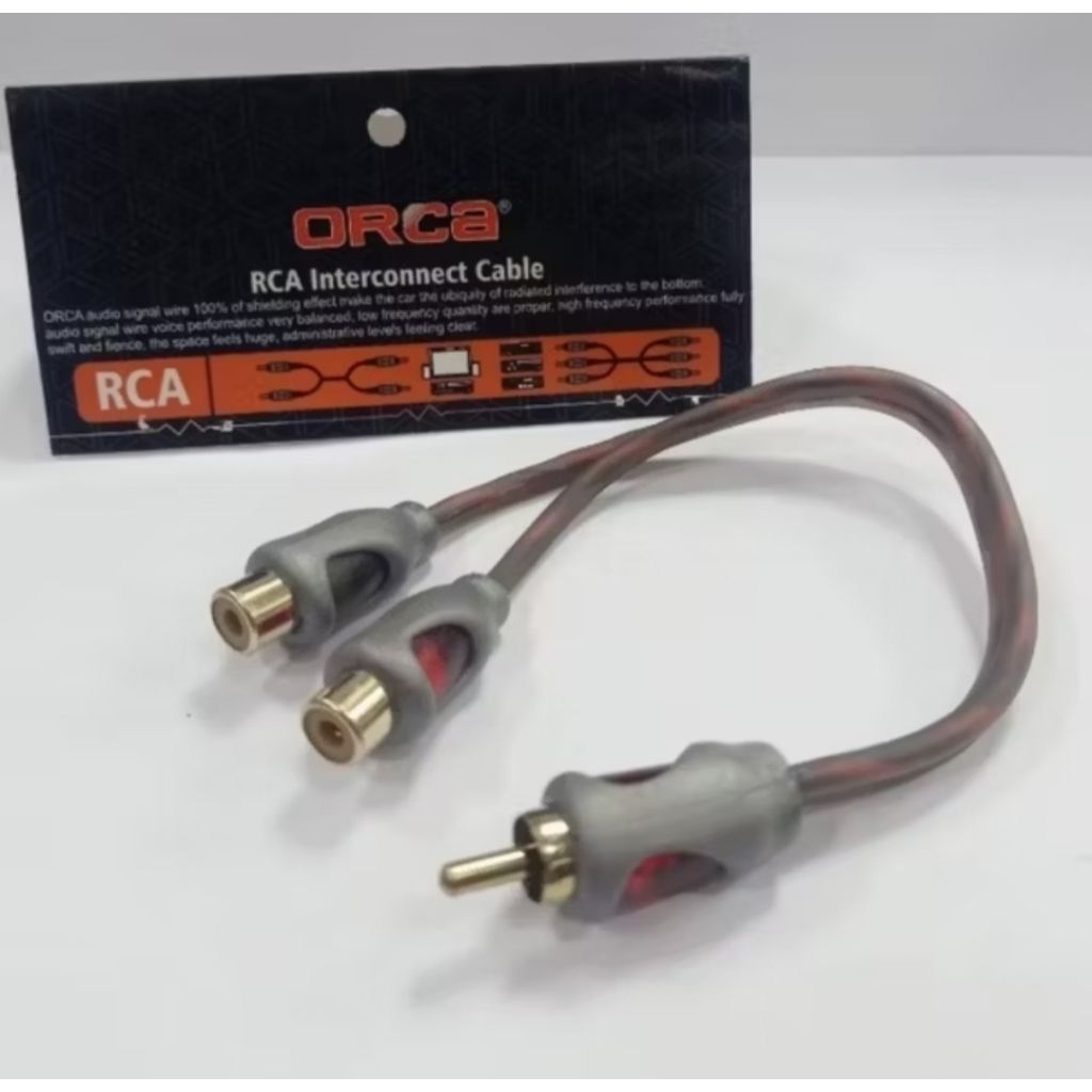 Kabel RCA Cabang Orca/Kabel RCA Audio ORCA