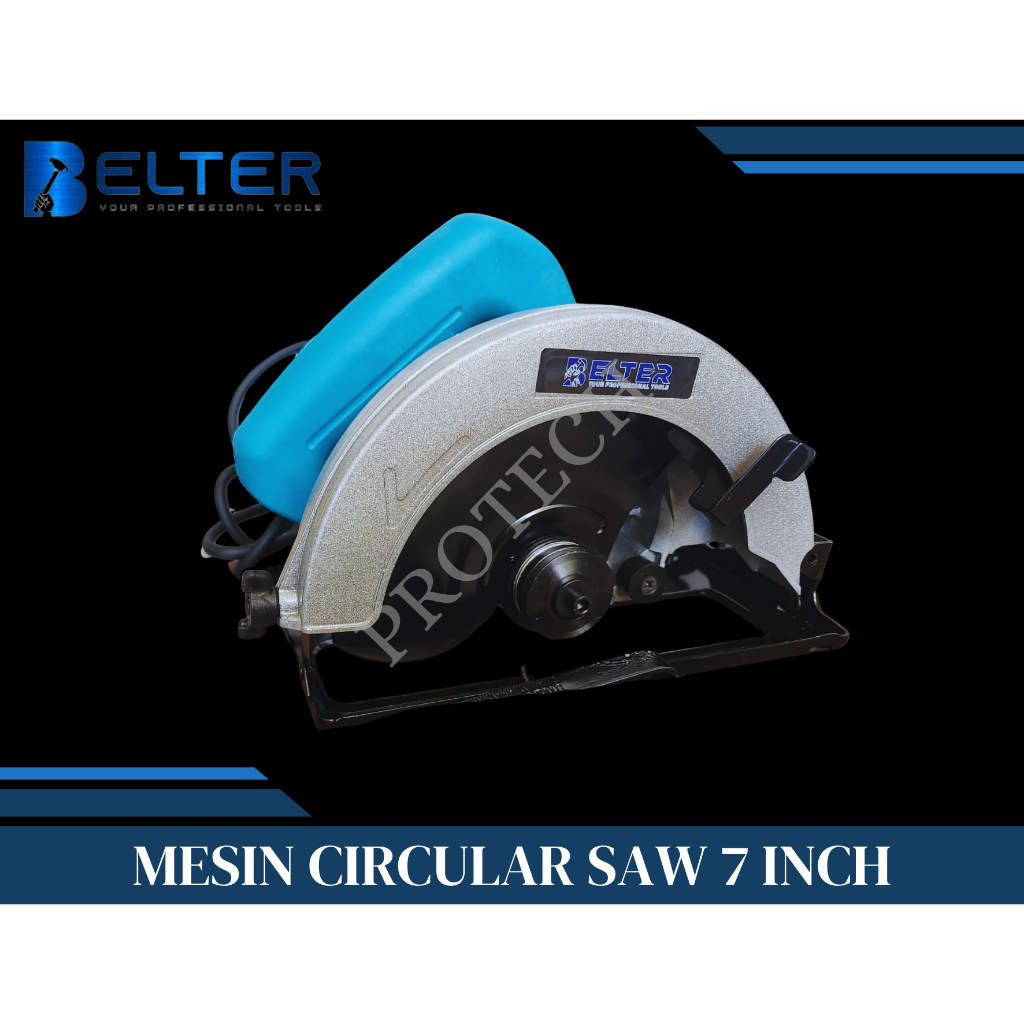 BELTER / MESIN CIRCULAR SAW 7" INCH POTONG KAYU MESIN SERKEL KAYU / MESIN CIRCEL GERGAJI KAYU