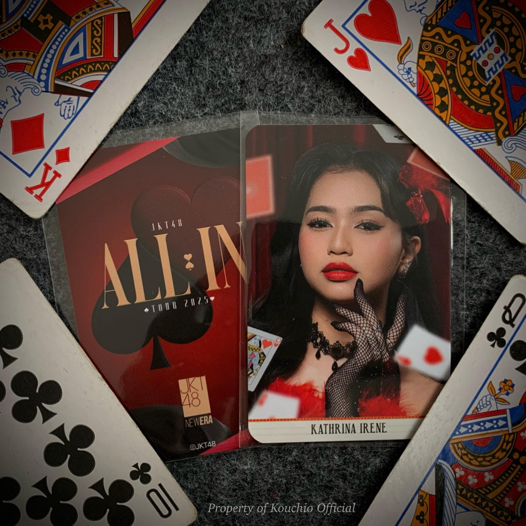 Photocard Official Kathrina Irene JKT48 All In Tour 2025
