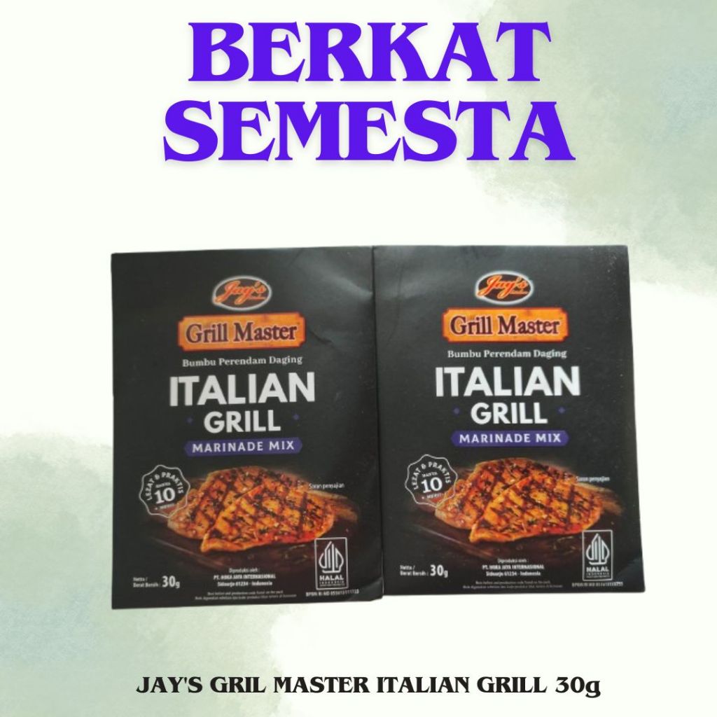 

JAY'S GRILL MASTER ITALIAN GRILL 30g