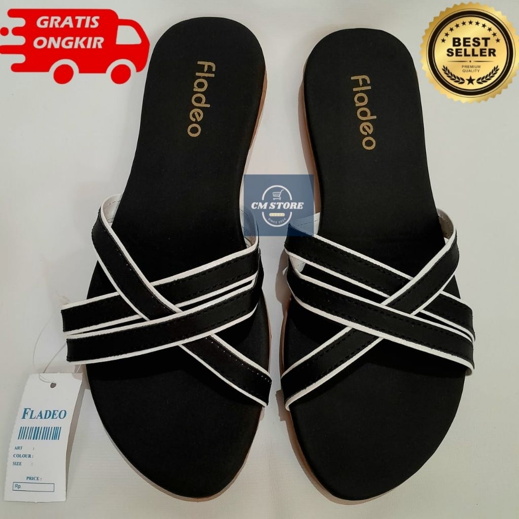 SANDAL CEWEK VIRAL/SANDAL CEWEK FLAT SELOP/SANDAL FUJIAN/SANDAL KEKINIAN TERBARU