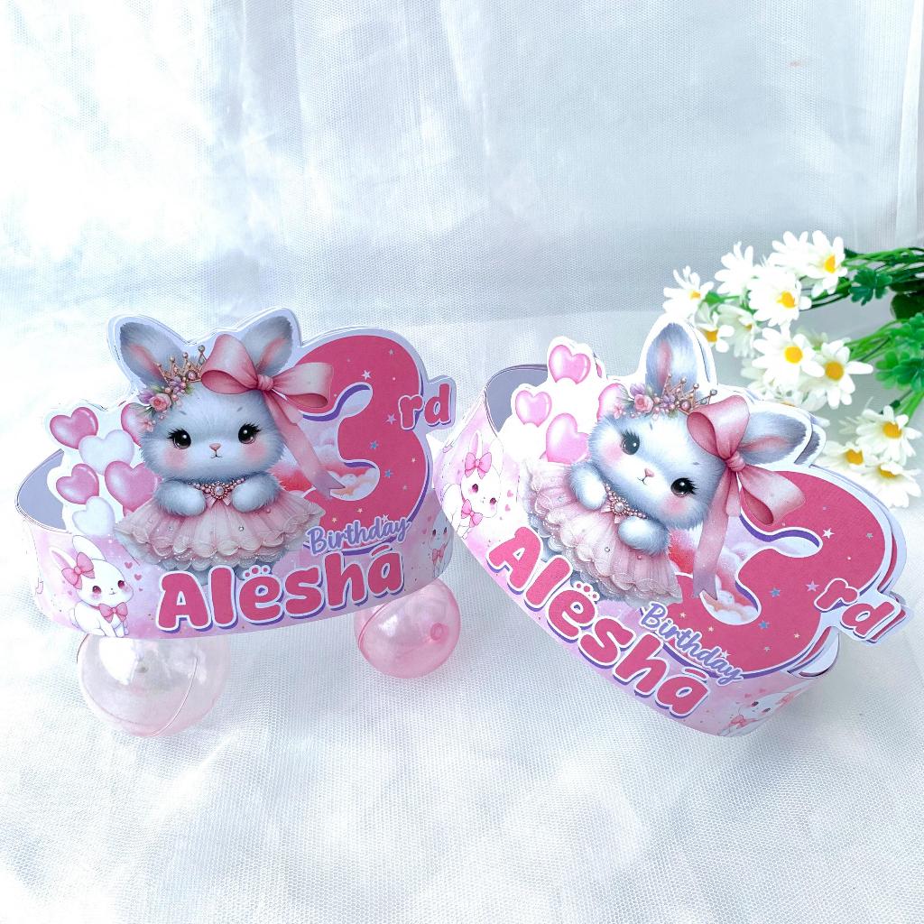 

Bunny Kelinci Pink - Party Topi Ulang Tahun Anak / Hiasan Kepala Birthday Party
