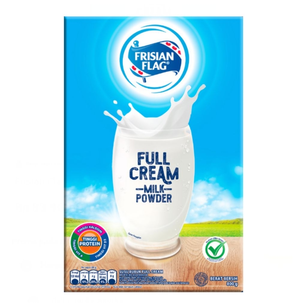 

Frisian Flag Purefarm Susu Bubuk Full Cream Box 800g