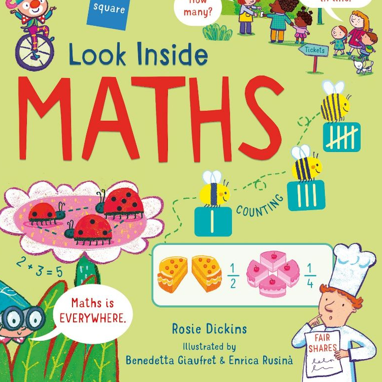 Littlebookland Buku Look Inside Maths