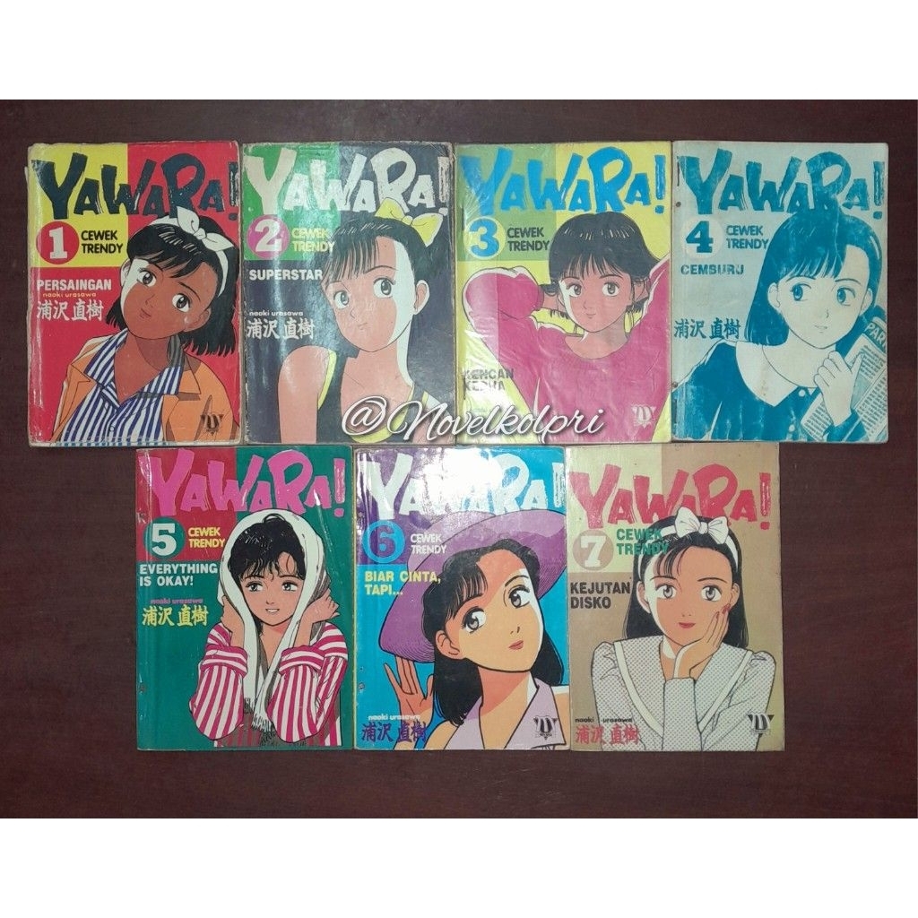 Komik SET Yawara 1-7