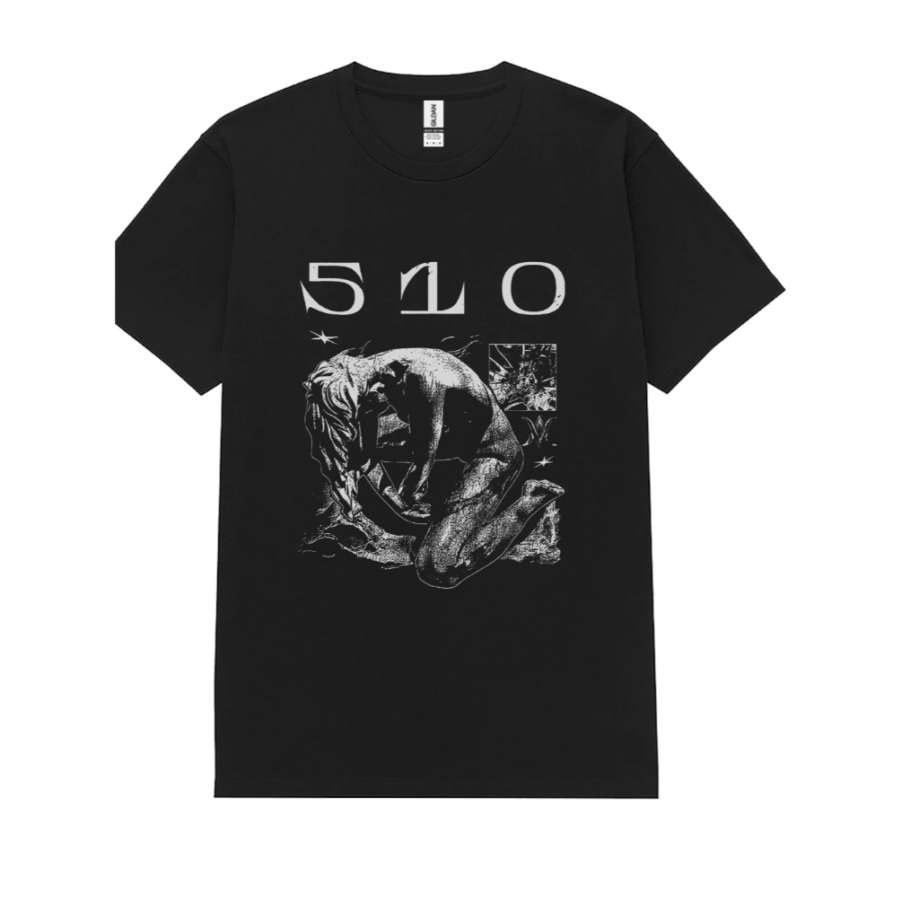 Kaos Band 510 "SACRED" T-shirt Distro Unisex