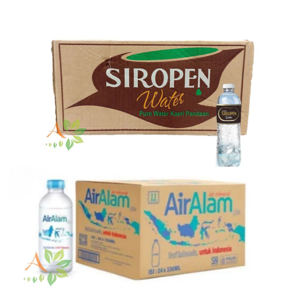 

Air Mineral 330ml Dus isi 24 botol