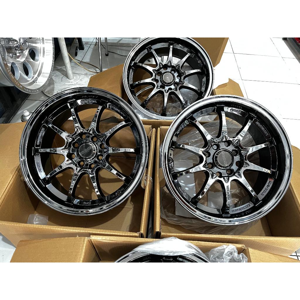 Velg Black Chrome CE28 Pelak Mobil Jazz, Yaris, Mobilio, Avanza, dll