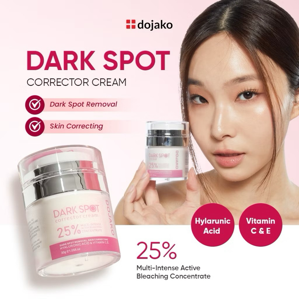 DOJAKO Moisturizer Dark Spot Corrector Cream Flek Hitam