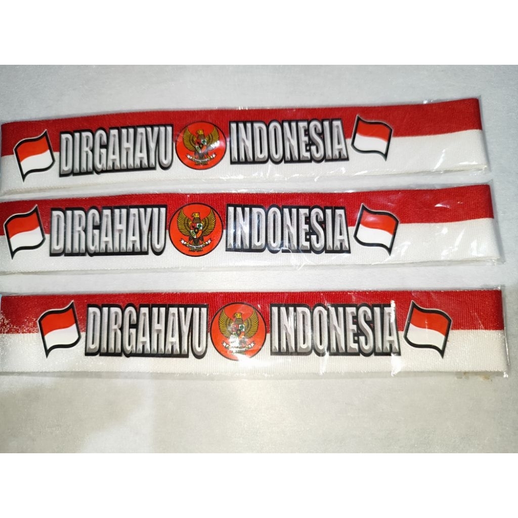 PITA IKAT KEPALA / IKAT KEPALA DIRGAHAYU / IKAT KEPALA MERAH PUTIH