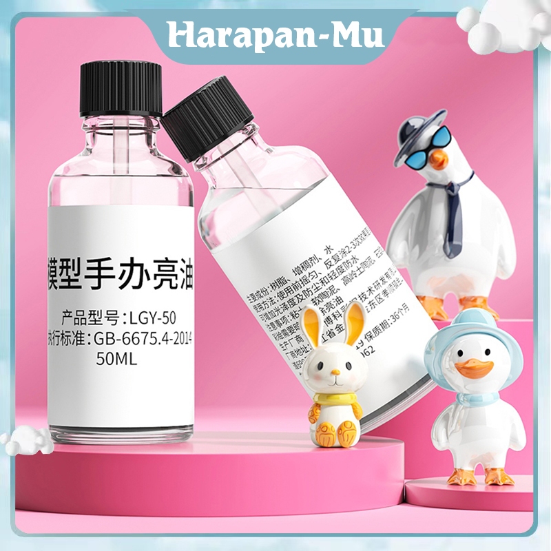 

50 Ml Varnish Clay Das Bening Resin Gloss Vernish Clear Gloss