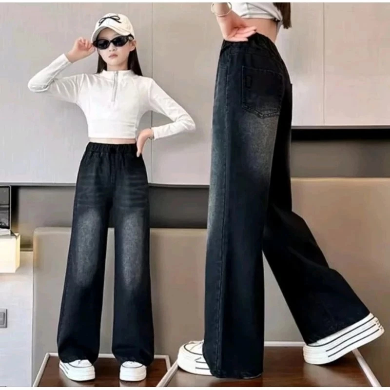 Celana Baggy Jeans Anak - Baggy Jeans Anak Premium Cewe Cowo