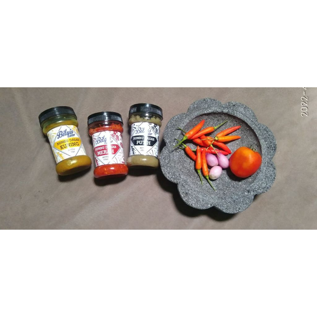 

Bumbu Dasar Indonesia Merah Putih Kuning - Praktis, Instan, & Lezat