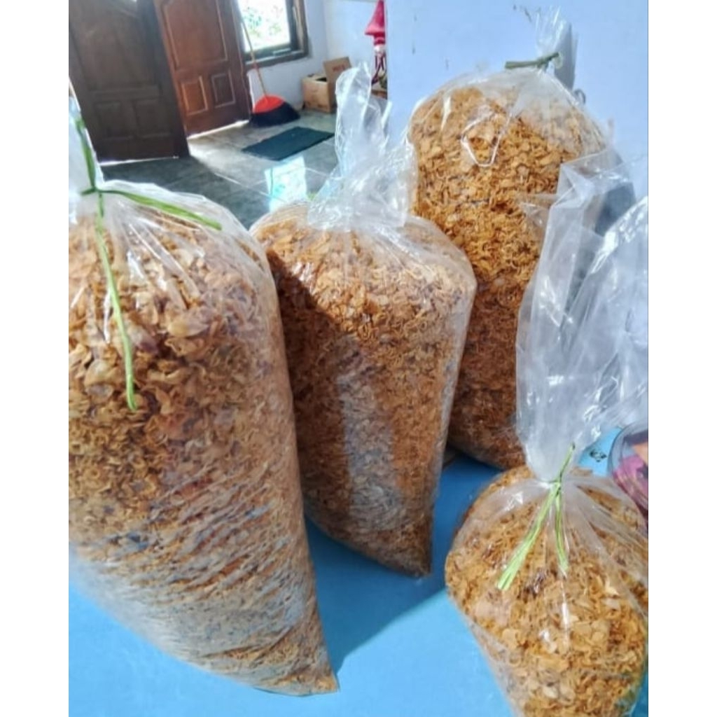

BAWANG GORENG PREMIUM CAMPURAN TEPUNG 3% KEMASAN 1KG ASLI PROBOLINGGO