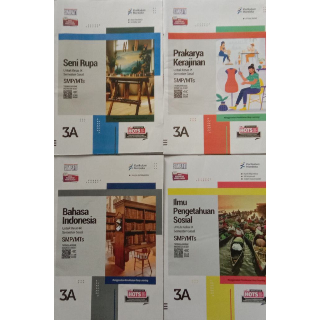 LKS kls 9 SMP/MTs/SEDERAJAT, SIMPATI, semester Ganjil, Kurikulum Merdeka, pendekatan Deep Learning..