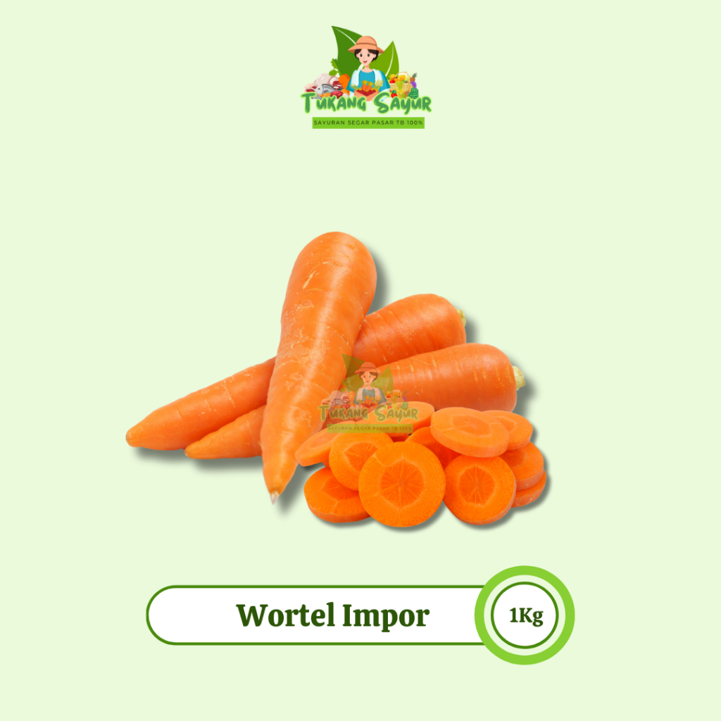 

Wortel Impor 1Kg - Tukang Sayur Pasar TB.