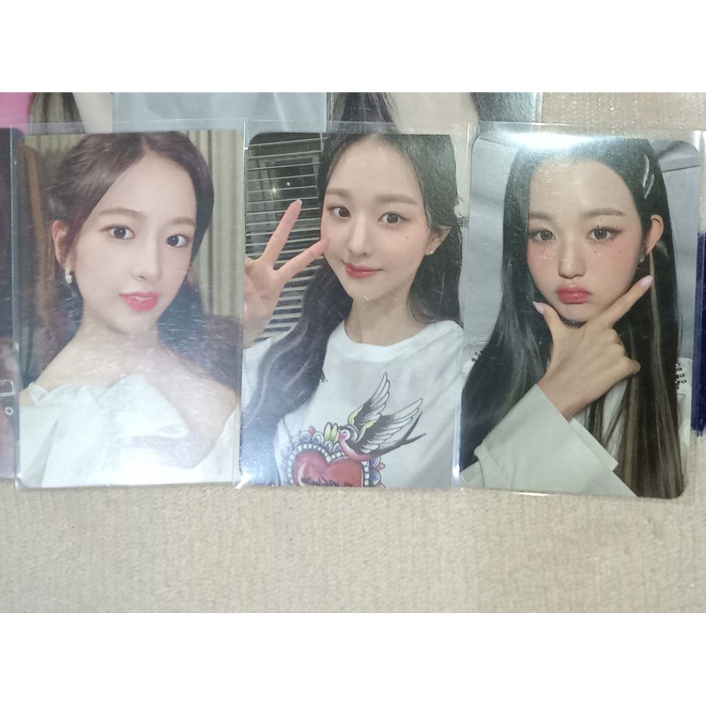 Izone Ive photocard Album Oneiric Diary Theatre Jang Wonyoung Peace An ahn ujin dvd 3d