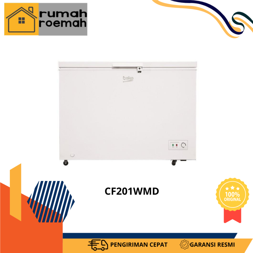 Beko Kulkas Chest Freezer CF201WMD - Kapasitas 200liter