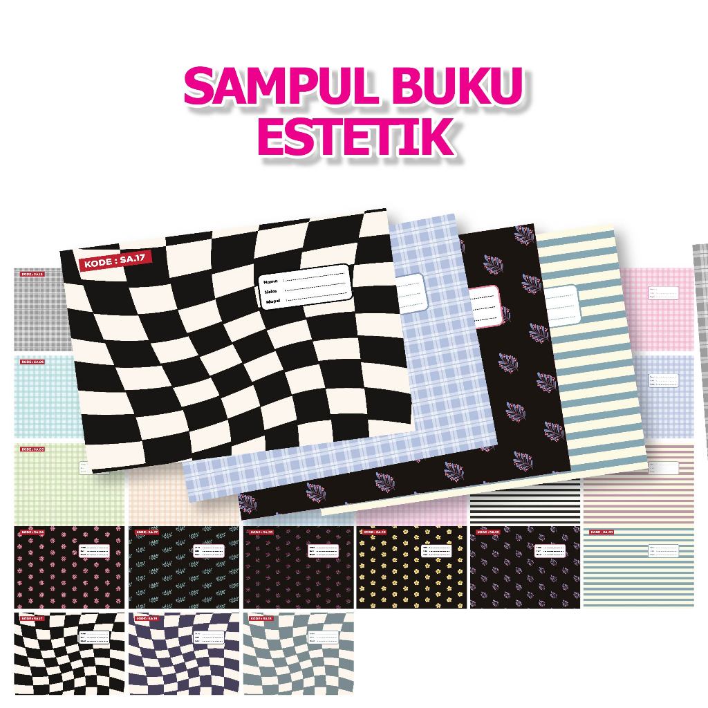 

SAMPUL BUKU ESTETIK/ SAMPUL BUKU/ SAMPUL BUKU SEKOLAH/ SAMPUL LUCU / 1 PACK ISI 10 PCS