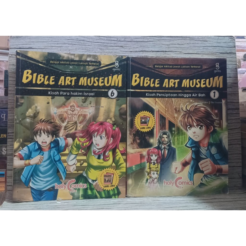 Belajar Alkitab Lewat Lukisan Terkenal Bible Art Museum - Holy Comics di Jual Satuan