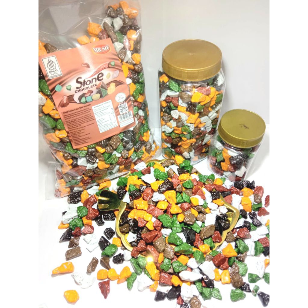 

Coklat Batu Kerikil 1kg Cokelat kerikil