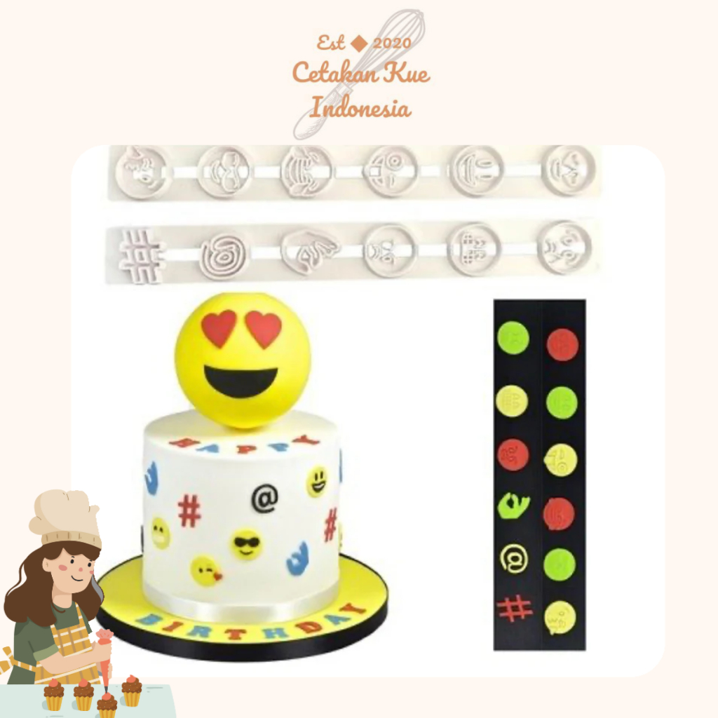 

{CKI} Cutter Stamp Emoji