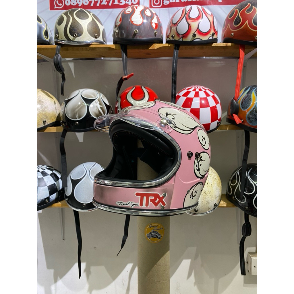 Helm Honda TRX Custom