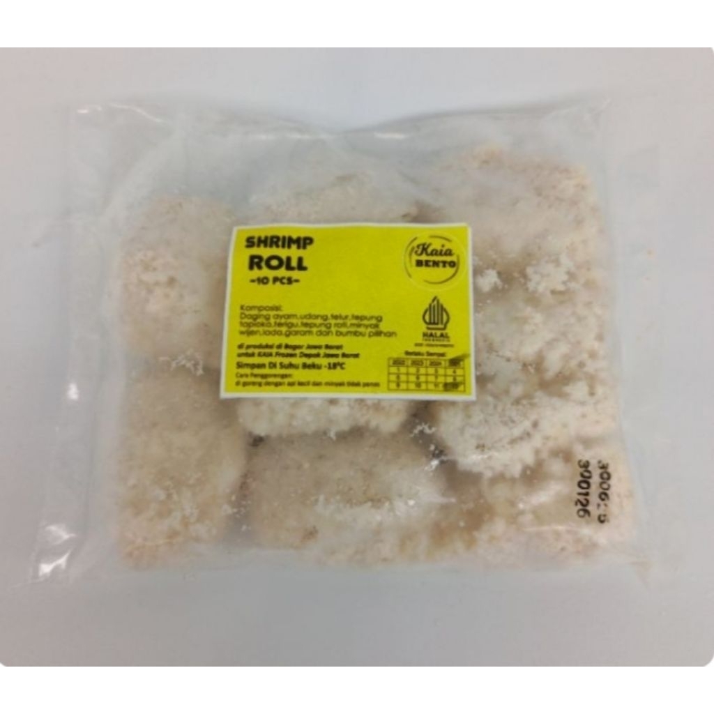 

KAIA BENTO SHRIMP ROLL ISI 10