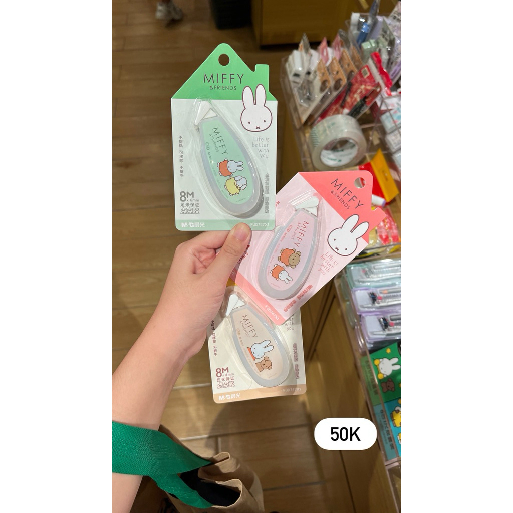 

Jastip M&G Life By Lutido | Miffy and Friends Corection Tape Tipe X