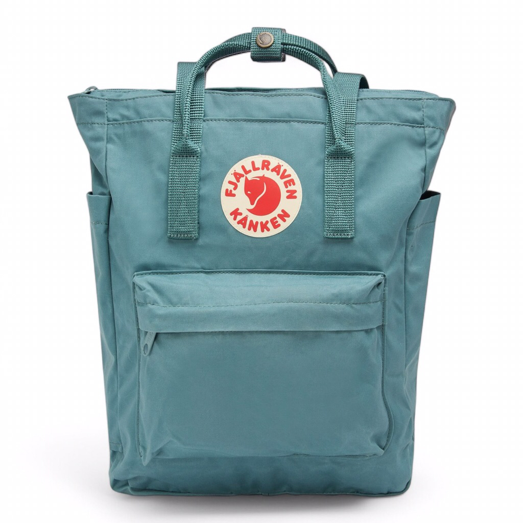 Fjallraven Kanken Tote Pack Frost Green 100%Original
