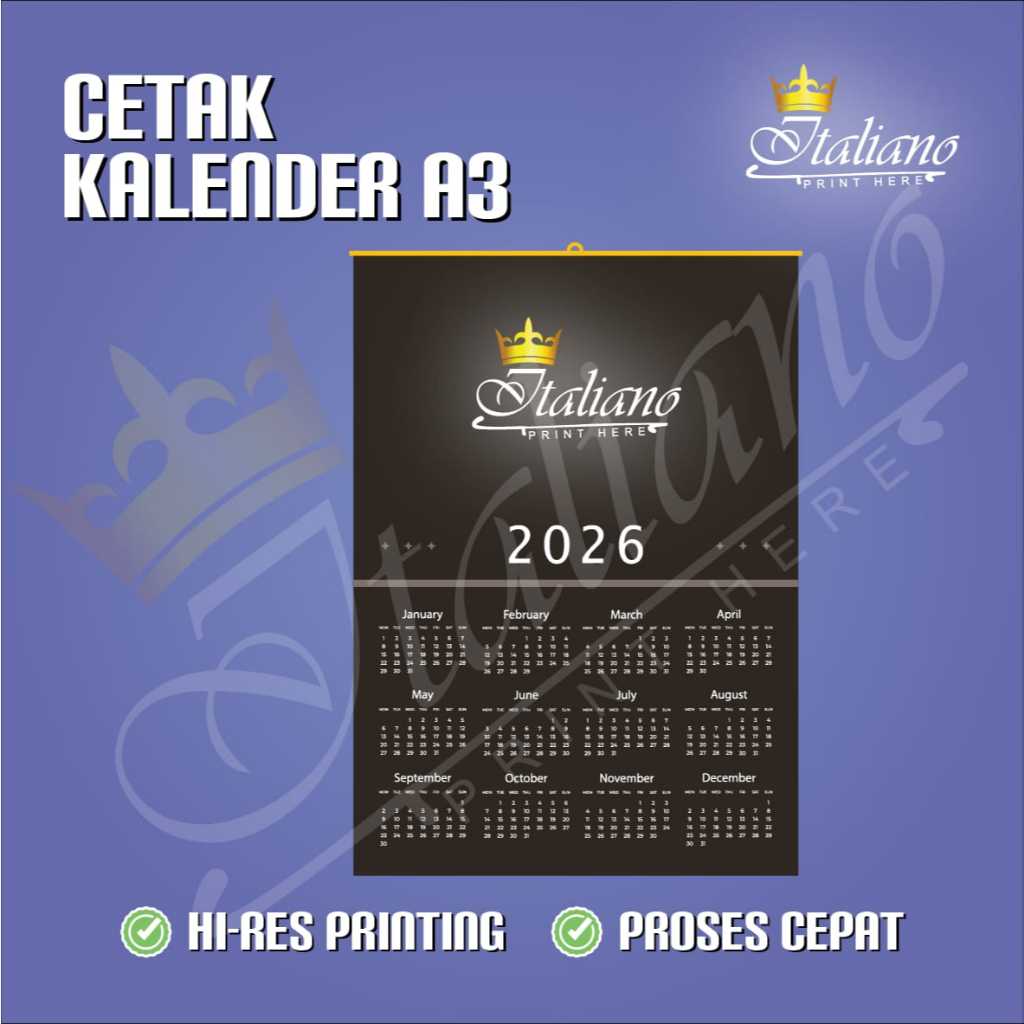 

Kalender dinding A3
