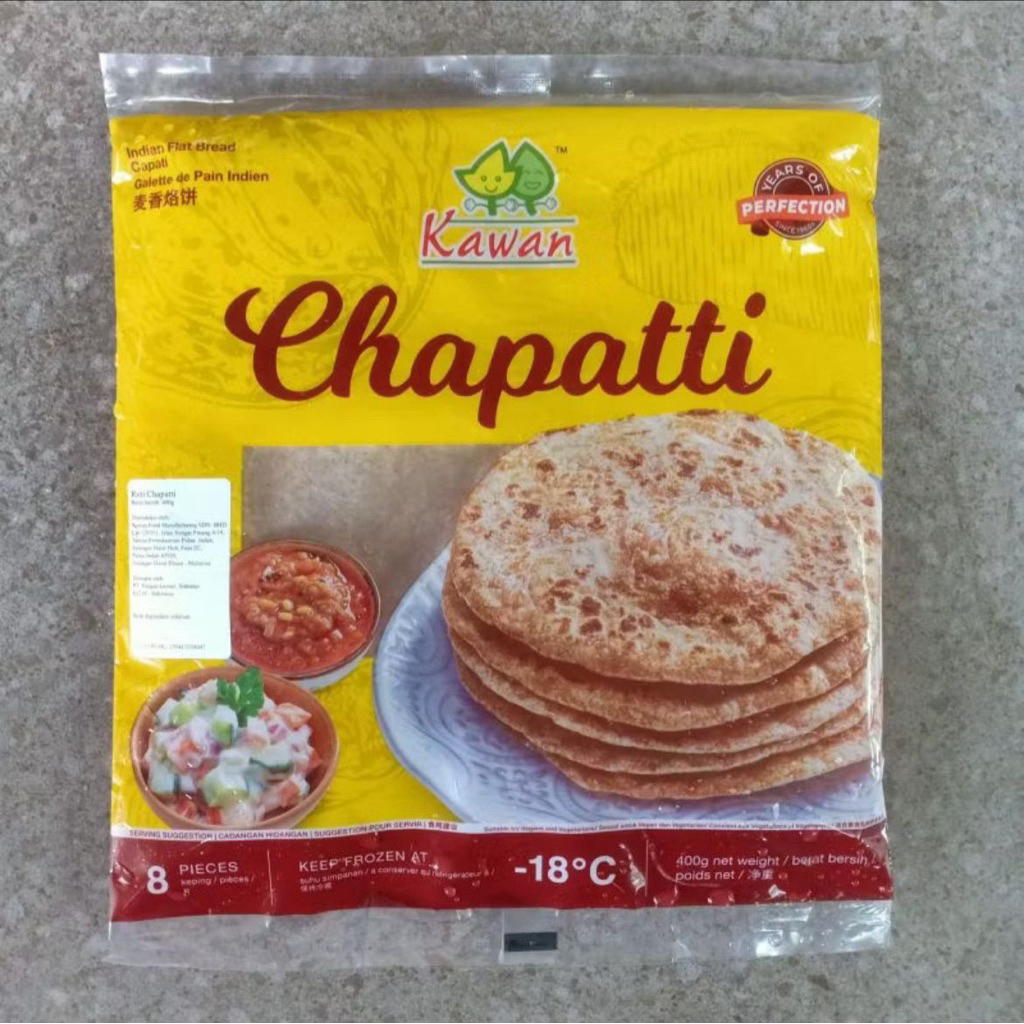 

Kawan Roti Chapatti Isi 8 400g
