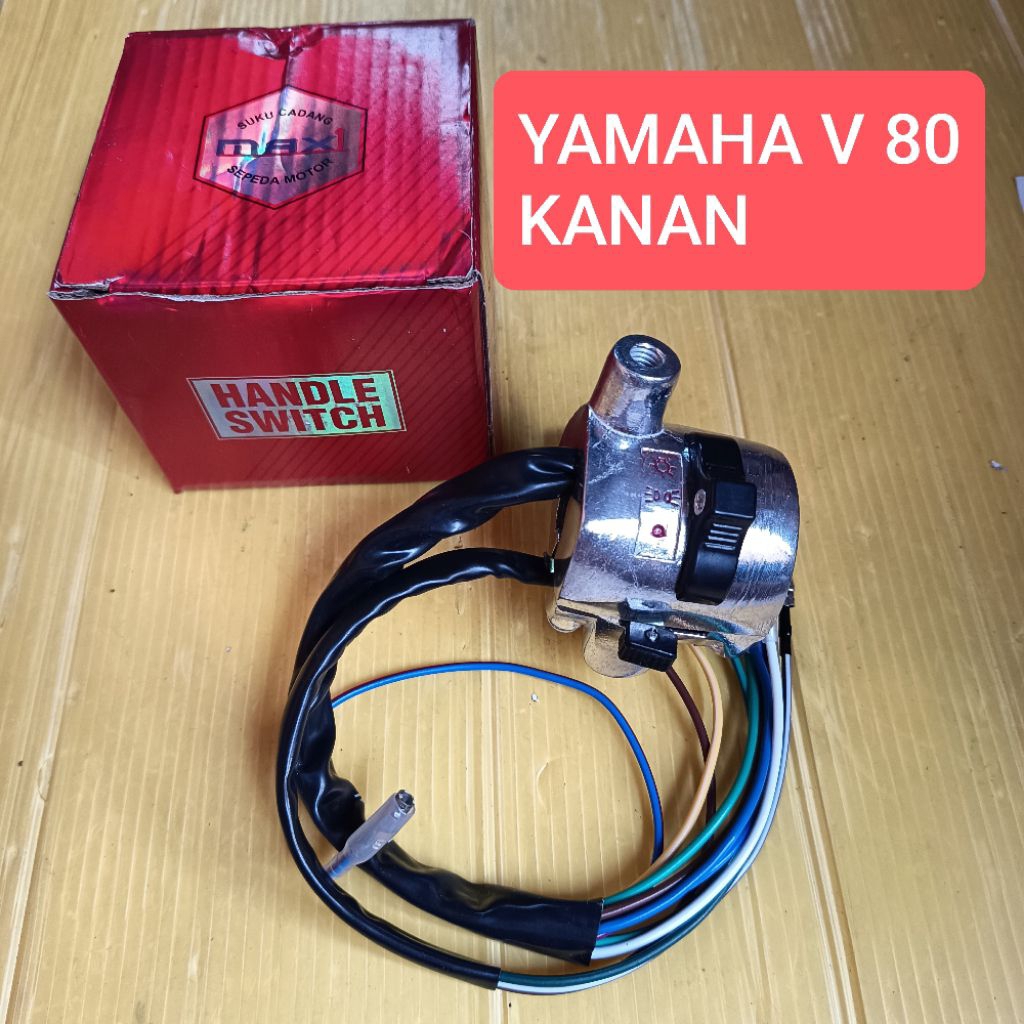 holder saklar kanan Yamaha V 80 V80