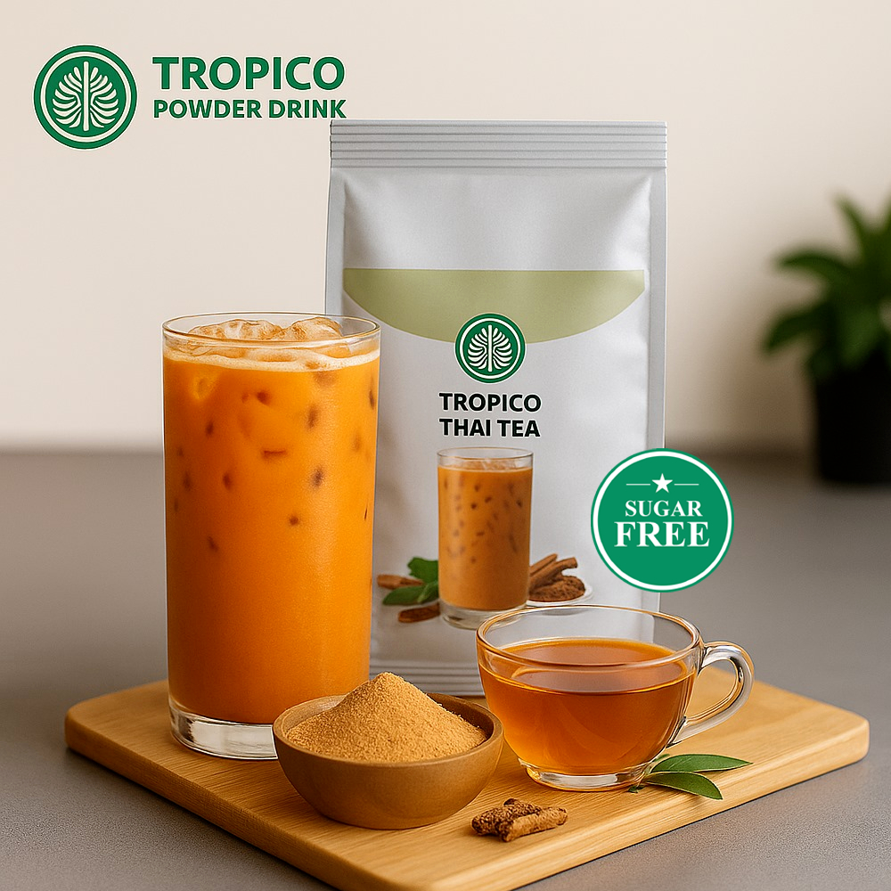 

Bubuk minuman Premium Thai Tea - Thai Tea Powder - Tropico Powder Drink