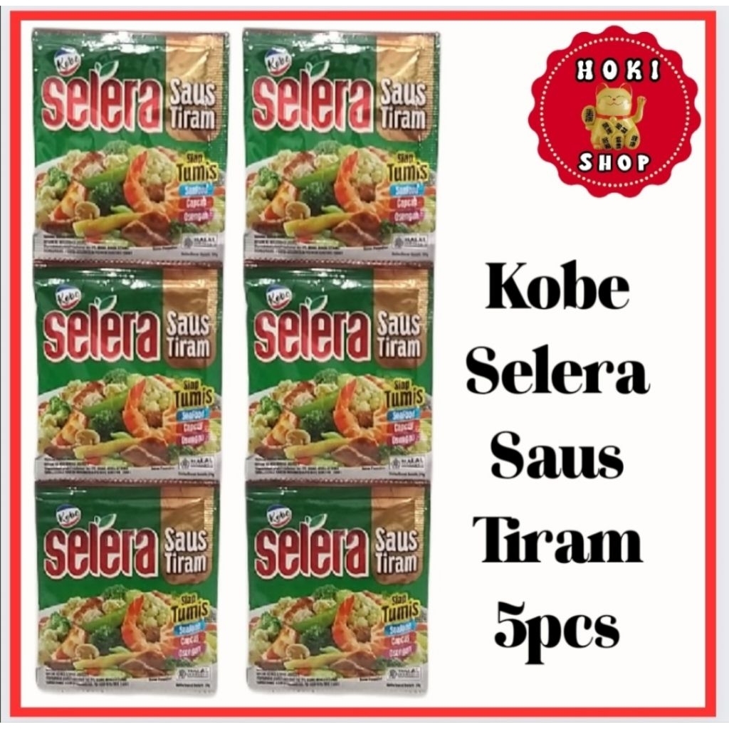 

Kobe Selera Saus Tiram 5pcs 20gr / Saus tiram