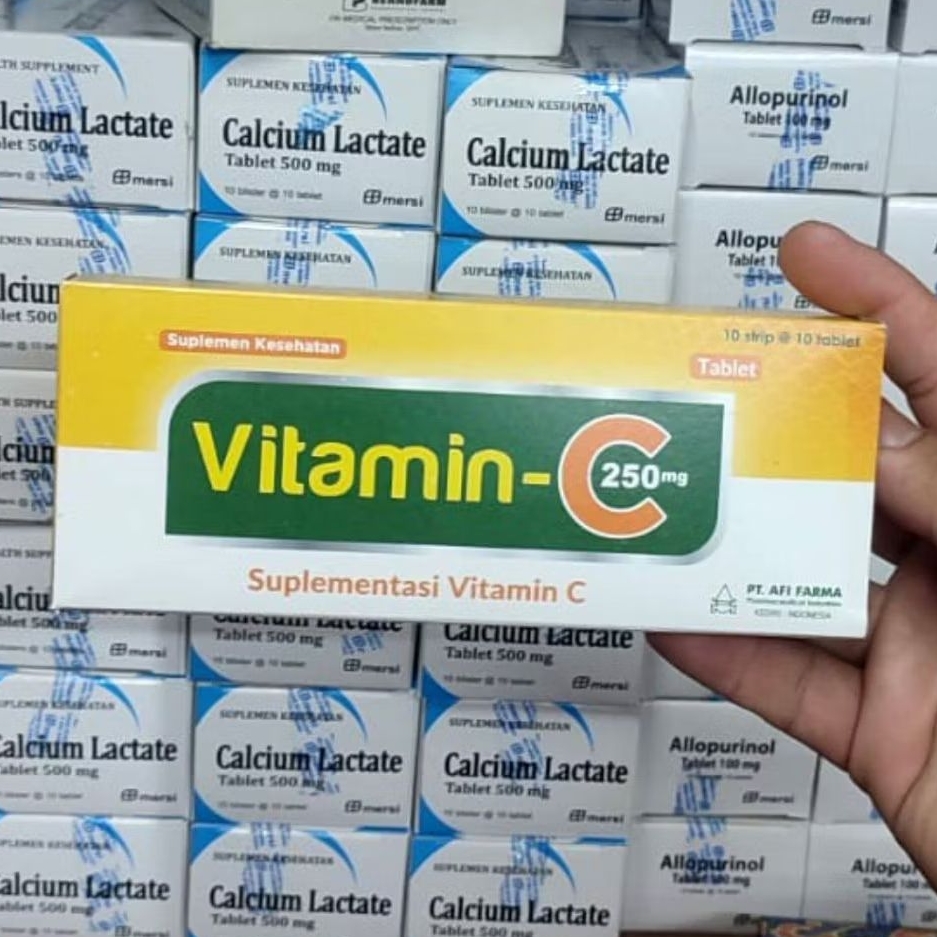 VITAMIN C 250 mg BOX 100  TABLET