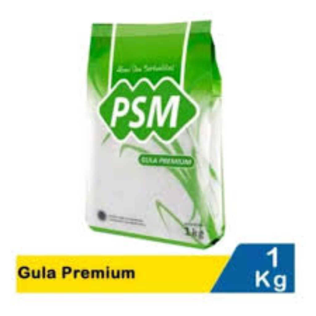 

gula pasir kemasan 1kg psm