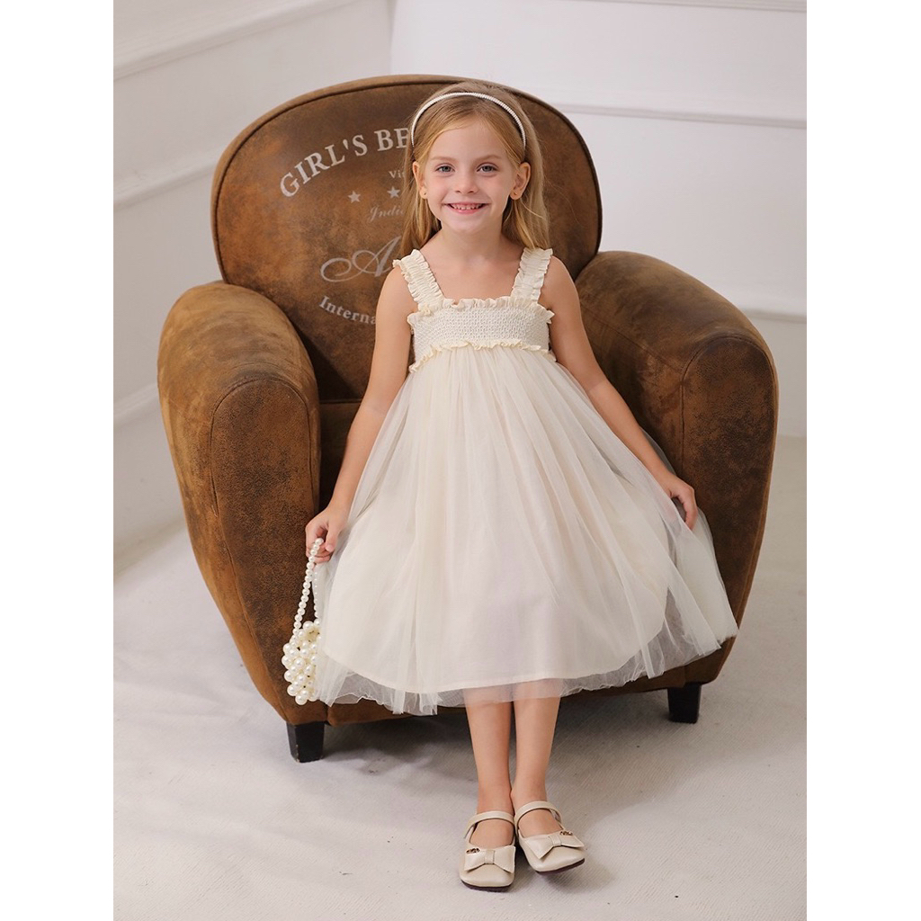 Della dress tutu / dress tutu anak perempuan / dress tutu anak / dress anak cewek / dress anak perem