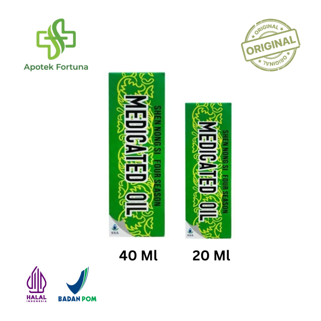 Medicated Oil 20/40ml Original - Four Season