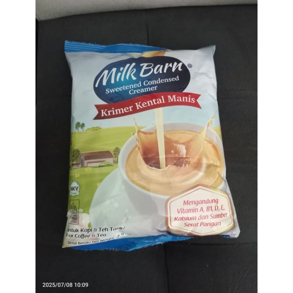 

MilkBarn Pouch Krimer Susu Kental Manis Kemasan 2.5 kg