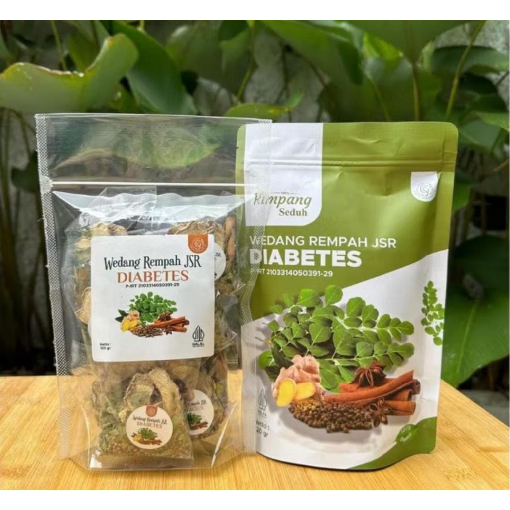 

REMPAH DIABETES JSR | 1 Pak isi 10 Pcs, Menurunkan KOLESTEROL, Baik untuk JANTUNG