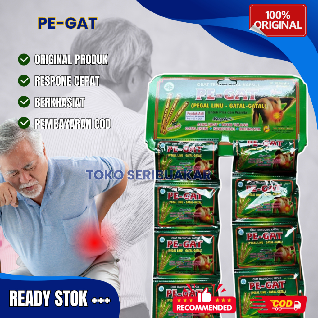 

PEGAT KAPSUL RENCENG 20 SACHET ORIGINAL