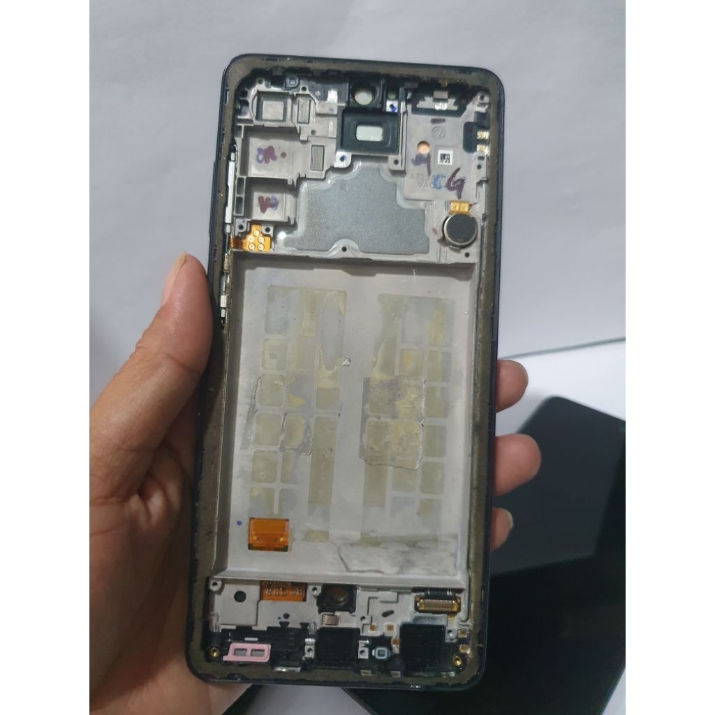 Lcd samsung a72 Amoled Original asli bawaan hp