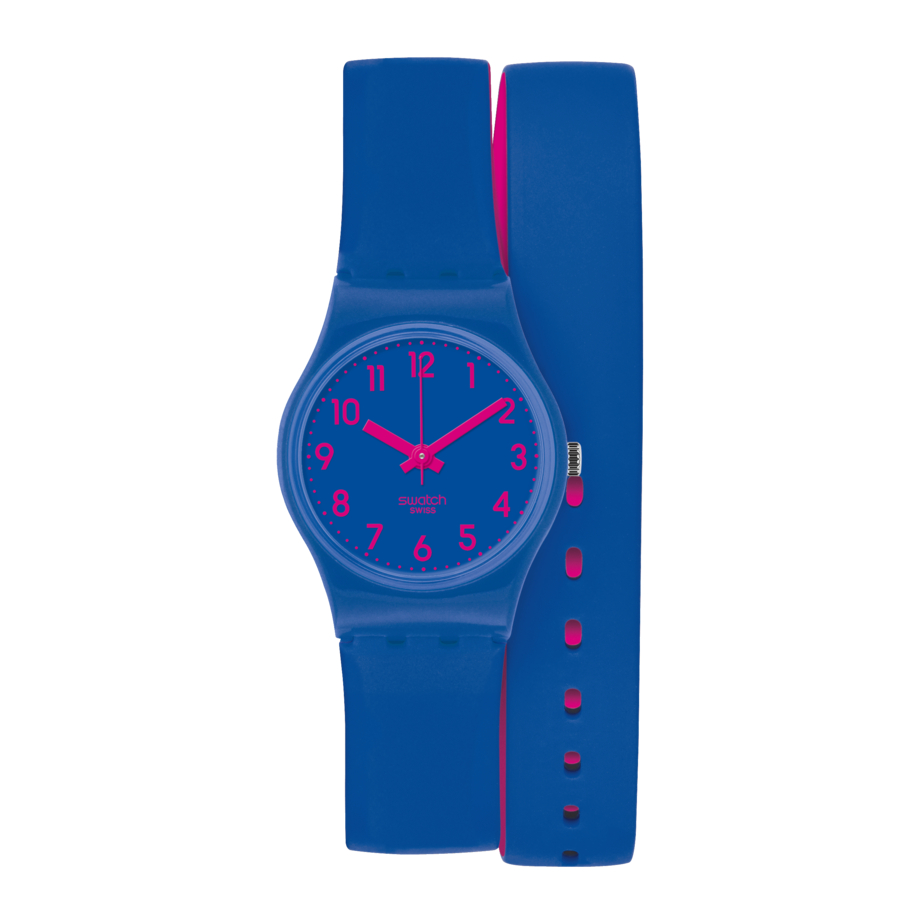 JAM TANGAN WANITA SWATCH BIKO BLOO LS115 (SECOND)