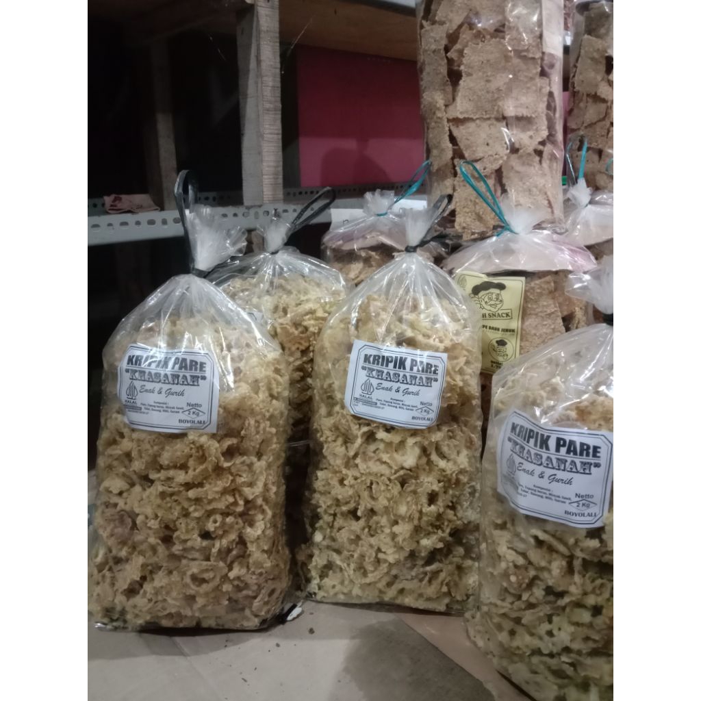 

Keripik Pare 125 gr | Kripik Pare Camilan Sehat Tidak Pahit | Pare Crispy Wes Ngemil