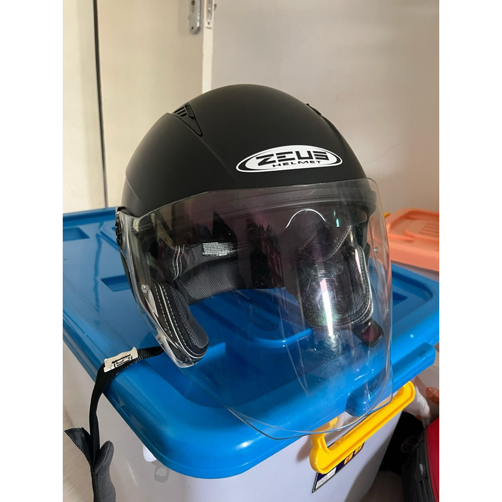 [PRELOVED] Helm Zeus ZS 205 half face XL