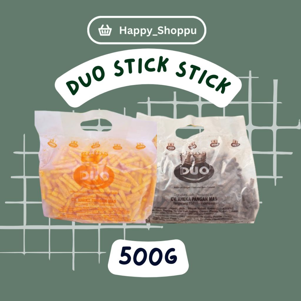 

Duo Stick Stick 500g Choco dan Balado
