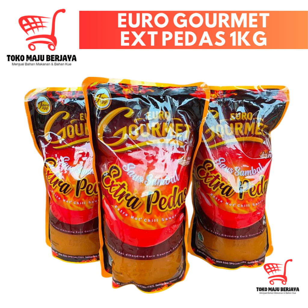 

Euro Gourmet Premium Saus Sambal Extra Hot 1 Kg