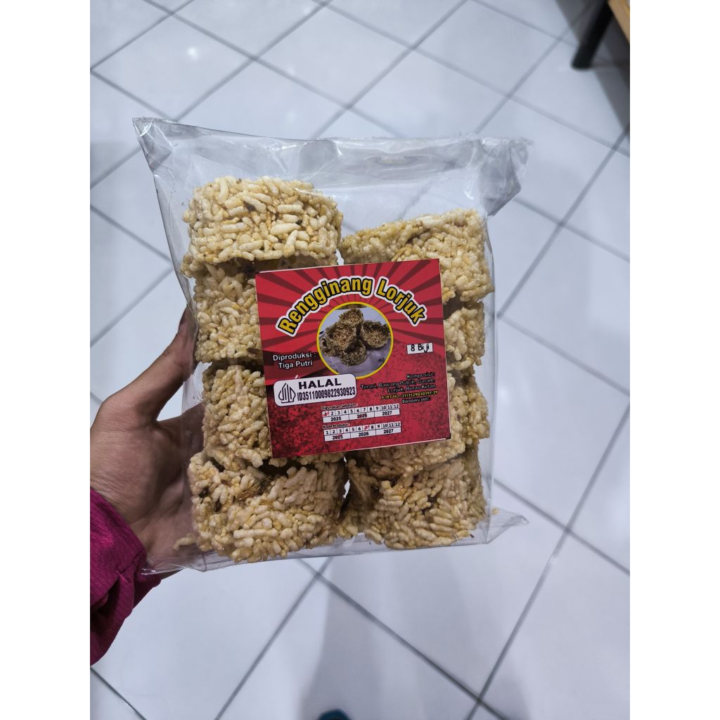 

Rengginang Lorjuk Tiga Putri 175gr