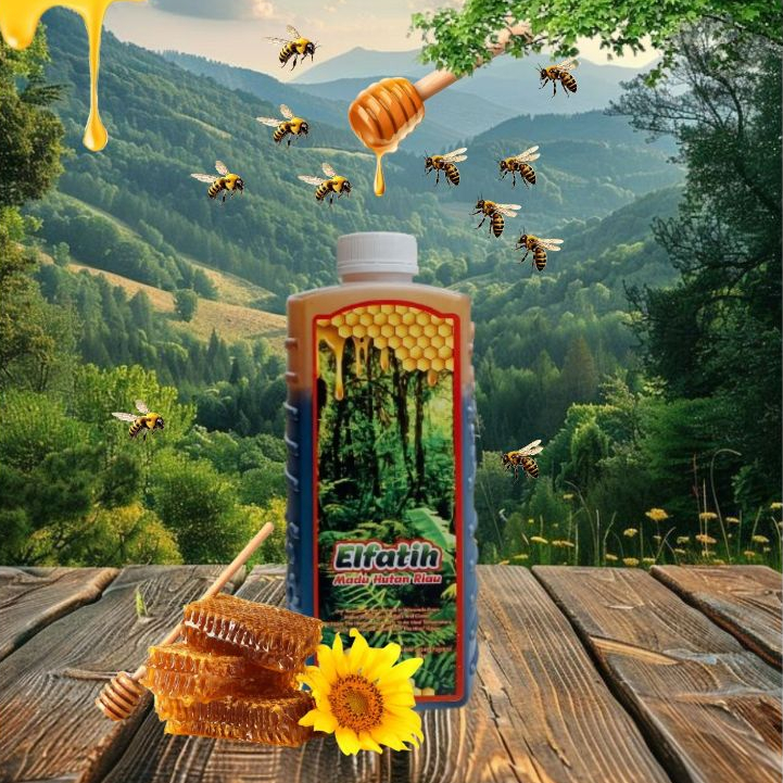 

EL FATIH Madu Hutan Asli Sumatra 1kg